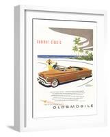 GM Oldsmobile - Summer Classic-null-Framed Art Print