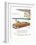 GM Oldsmobile - Summer Classic-null-Framed Art Print