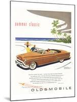 GM Oldsmobile - Summer Classic-null-Mounted Art Print