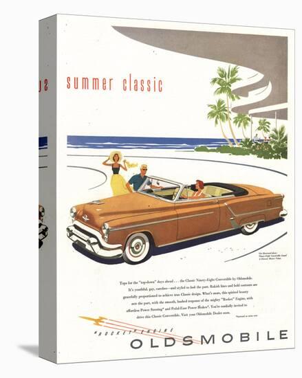 GM Oldsmobile - Summer Classic-null-Stretched Canvas
