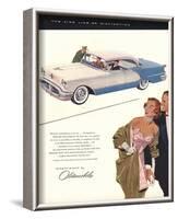 GM Oldsmobile - the Fine Line-null-Framed Art Print