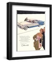 GM Oldsmobile - the Fine Line-null-Framed Art Print