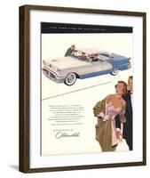 GM Oldsmobile - the Fine Line-null-Framed Art Print