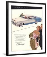 GM Oldsmobile - the Fine Line-null-Framed Art Print