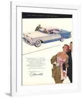 GM Oldsmobile - the Fine Line-null-Framed Art Print