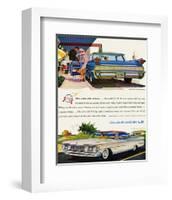 GM Oldsmobile- With the Leader-null-Framed Premium Giclee Print