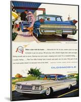 GM Oldsmobile- With the Leader-null-Mounted Art Print