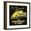 GM Only Chevrolet is First-null-Framed Art Print