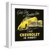 GM Only Chevrolet is First-null-Framed Art Print