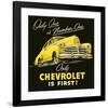 GM Only Chevrolet is First-null-Framed Art Print