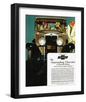 GM Outstanding Chevrolet-null-Framed Art Print