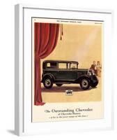 GM Outstanding Chevrolet-null-Framed Art Print