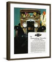 GM Outstanding Chevrolet-null-Framed Art Print