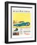 GM Pontiac '55 Stratostreak V8-null-Framed Art Print