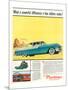 GM Pontiac '55 Stratostreak V8-null-Mounted Art Print