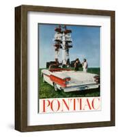 GM Pontiac-A Bold New Car-null-Framed Art Print