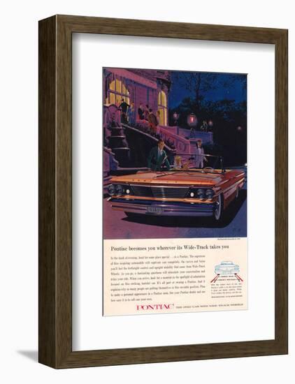 GM Pontiac Becomes You-null-Framed Art Print