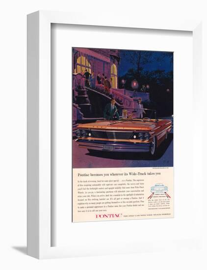 GM Pontiac Becomes You-null-Framed Art Print