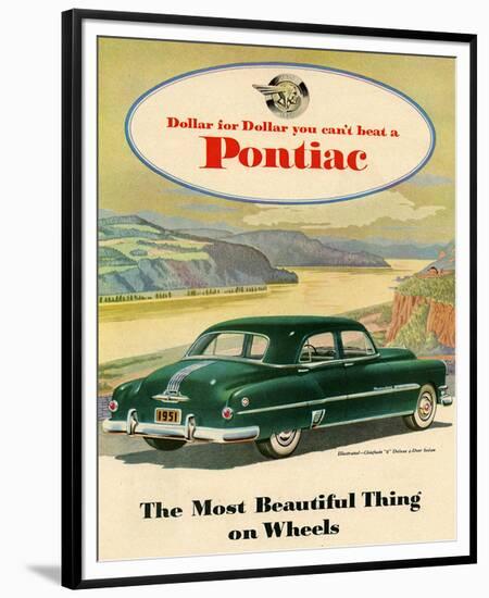 GM Pontiac-Chieftain 8 Deluxe-null-Framed Premium Giclee Print