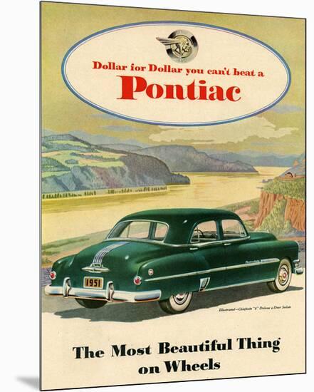 GM Pontiac-Chieftain 8 Deluxe-null-Mounted Premium Giclee Print