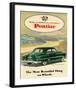 GM Pontiac-Chieftain 8 Deluxe-null-Framed Art Print