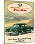GM Pontiac-Chieftain 8 Deluxe-null-Mounted Art Print