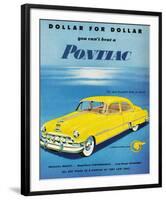 GM Pontiac- Distinctive Beauty-null-Framed Art Print