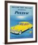 GM Pontiac- Distinctive Beauty-null-Framed Art Print