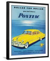 GM Pontiac- Distinctive Beauty-null-Framed Art Print