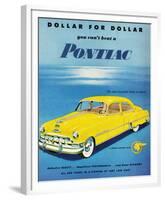 GM Pontiac- Distinctive Beauty-null-Framed Art Print