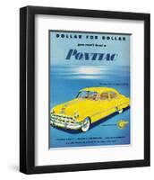 GM Pontiac- Distinctive Beauty-null-Framed Art Print