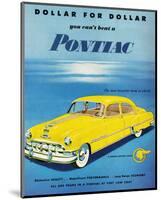 GM Pontiac- Distinctive Beauty-null-Mounted Art Print