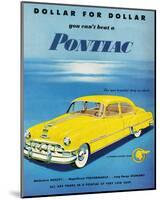 GM Pontiac- Distinctive Beauty-null-Mounted Art Print
