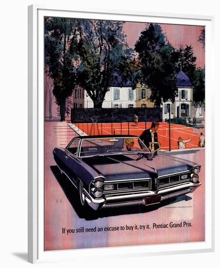 GM Pontiac - Excuse to Buy It-null-Framed Premium Giclee Print