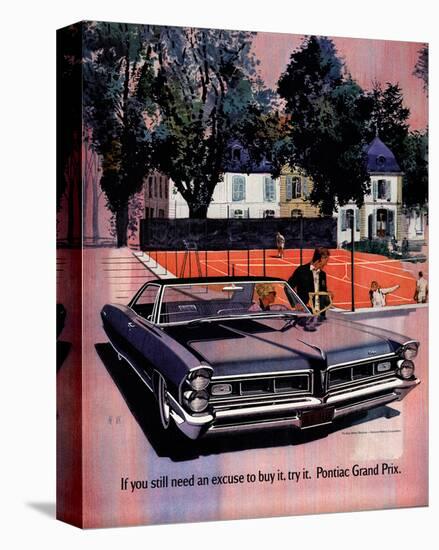 GM Pontiac - Excuse to Buy It-null-Stretched Canvas