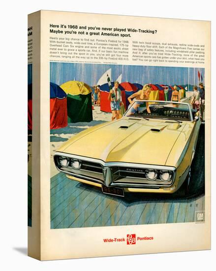 GM Pontiac - Here It's 1968…-null-Stretched Canvas