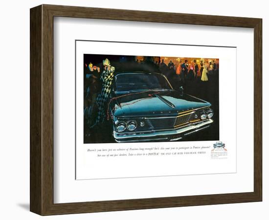 GM Pontiac - Just An Admirer-null-Framed Art Print