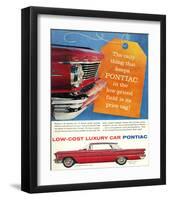 GM Pontiac - Low Cost Luxury-null-Framed Art Print