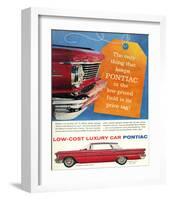 GM Pontiac - Low Cost Luxury-null-Framed Art Print