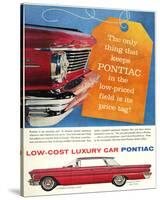 GM Pontiac - Low Cost Luxury-null-Stretched Canvas
