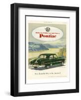 GM Pontiac-Most Beautiful Way-null-Framed Art Print