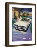 GM Pontiac-Perfect Compliment-null-Framed Art Print