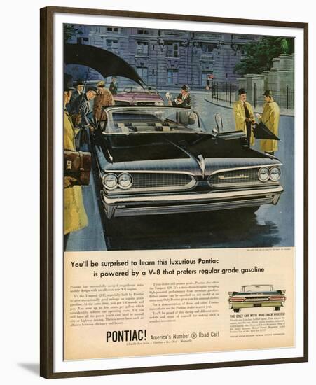 GM Pontiac - Regular Grade Gas-null-Framed Premium Giclee Print