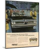 GM Pontiac - Regular Grade Gas-null-Mounted Art Print