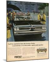 GM Pontiac - Regular Grade Gas-null-Mounted Art Print