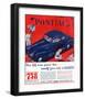 GM Pontiac - Six Wins Praise-null-Framed Art Print