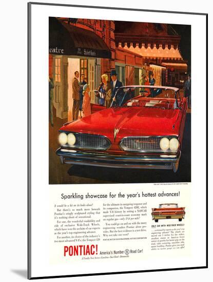 GM Pontiac- Sparkling Showcase-null-Mounted Art Print