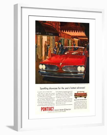 GM Pontiac- Sparkling Showcase-null-Framed Art Print