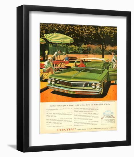 GM Pontiac - Wide Track Wheels-null-Framed Art Print