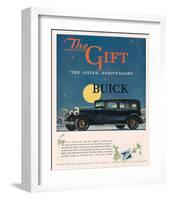 GM - Silver Anniversary Buick-null-Framed Art Print